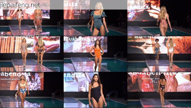 Agua Bendita Swimwear Fashion Show - Miami Swim Week 2020 4K Full Show  [视频名称] : Agua Bendita Swimwe