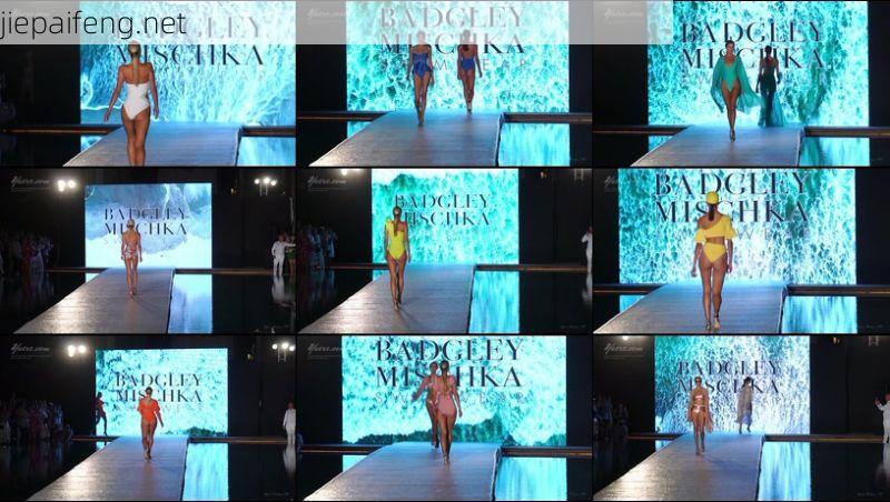 Badgley Mischka Swimwear Fashion Show SS2020 Miami Swim Week 2019  [视频名称] : Badgley Mischka Swimwear